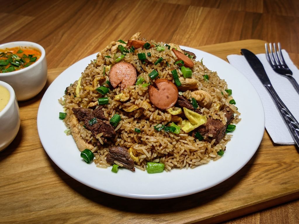 Arroz chaufa peruano