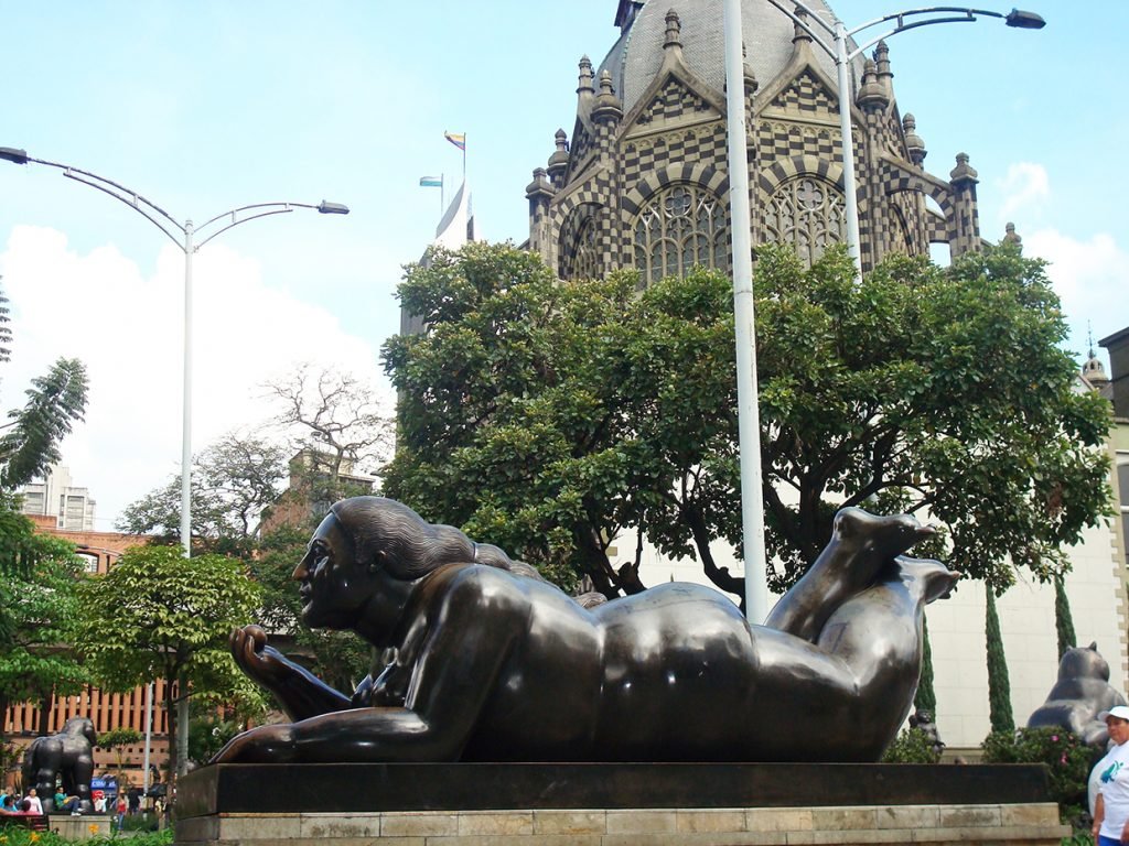 Plaza Botero en Medellin