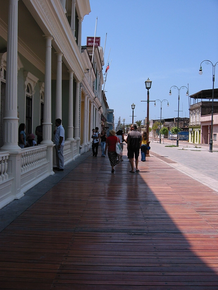 Calle Baquedano en Iquique