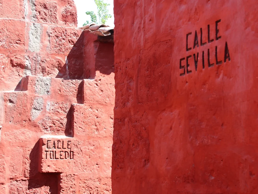 Calles del lMonaterio de Santa Catalina