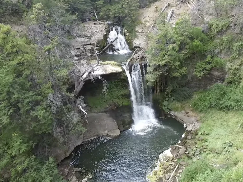 Cascadas Nant y Fall cerca de Esquel