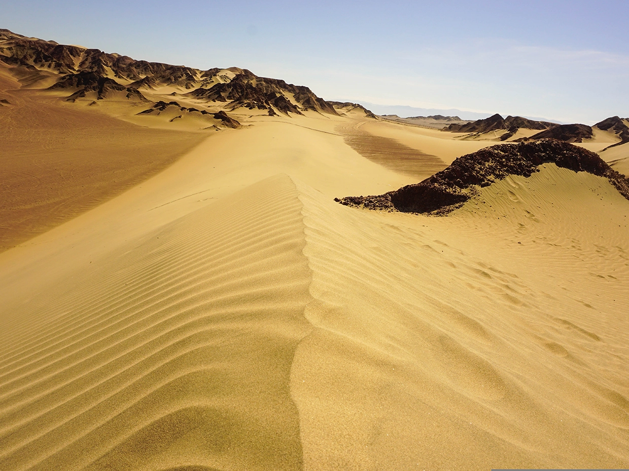 Desierto de Ica en Peru