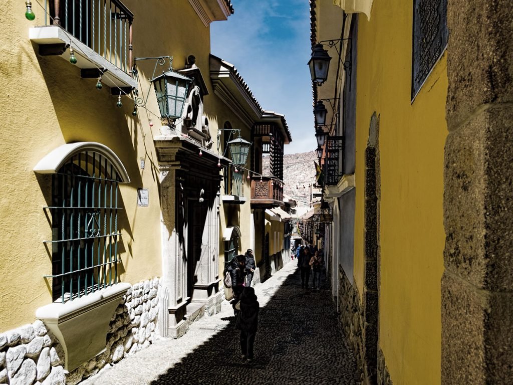 Calle Jaen en La Paz